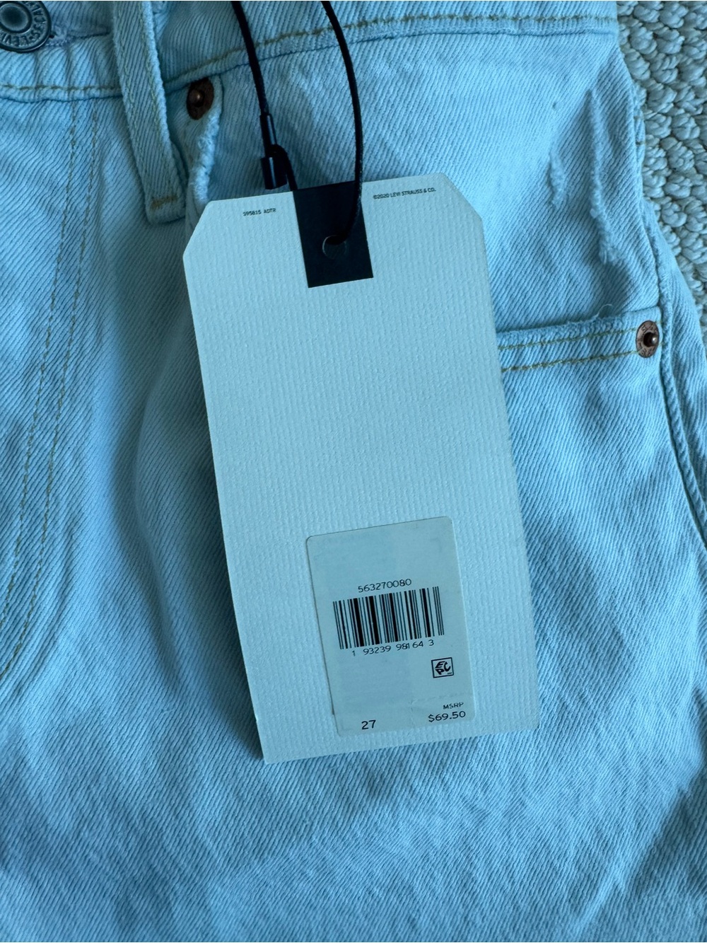 🩵LEVI’S HIGH RISE 501 SHORTS🩵 - Picture 4 of 5